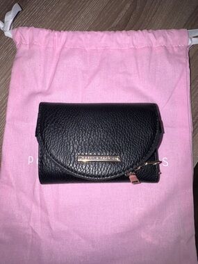 Poppy & Peonies MARGAUX WALLET black